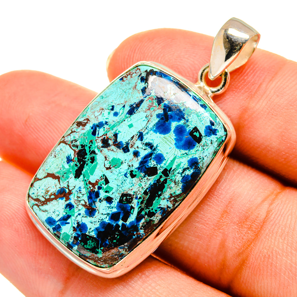 Shattuckite Pendants handcrafted by Ana Silver Co - PD9078