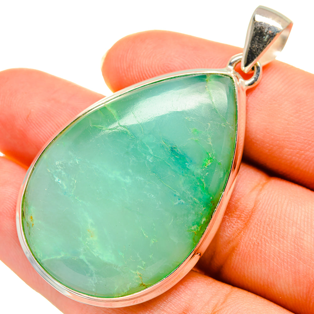 Peruvian Opal Pendants handcrafted by Ana Silver Co - PD9090