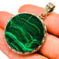 Malachite Pendants handcrafted by Ana Silver Co - PD9092