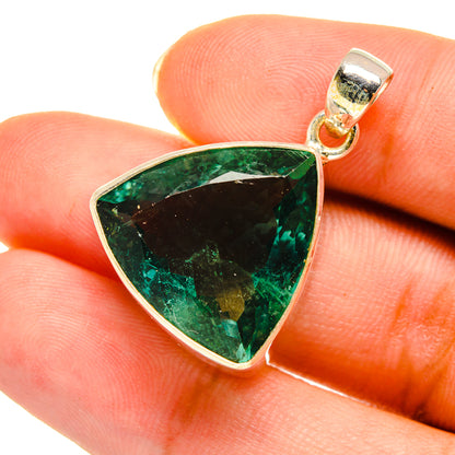 Green Fluorite Pendants handcrafted by Ana Silver Co - PD9098