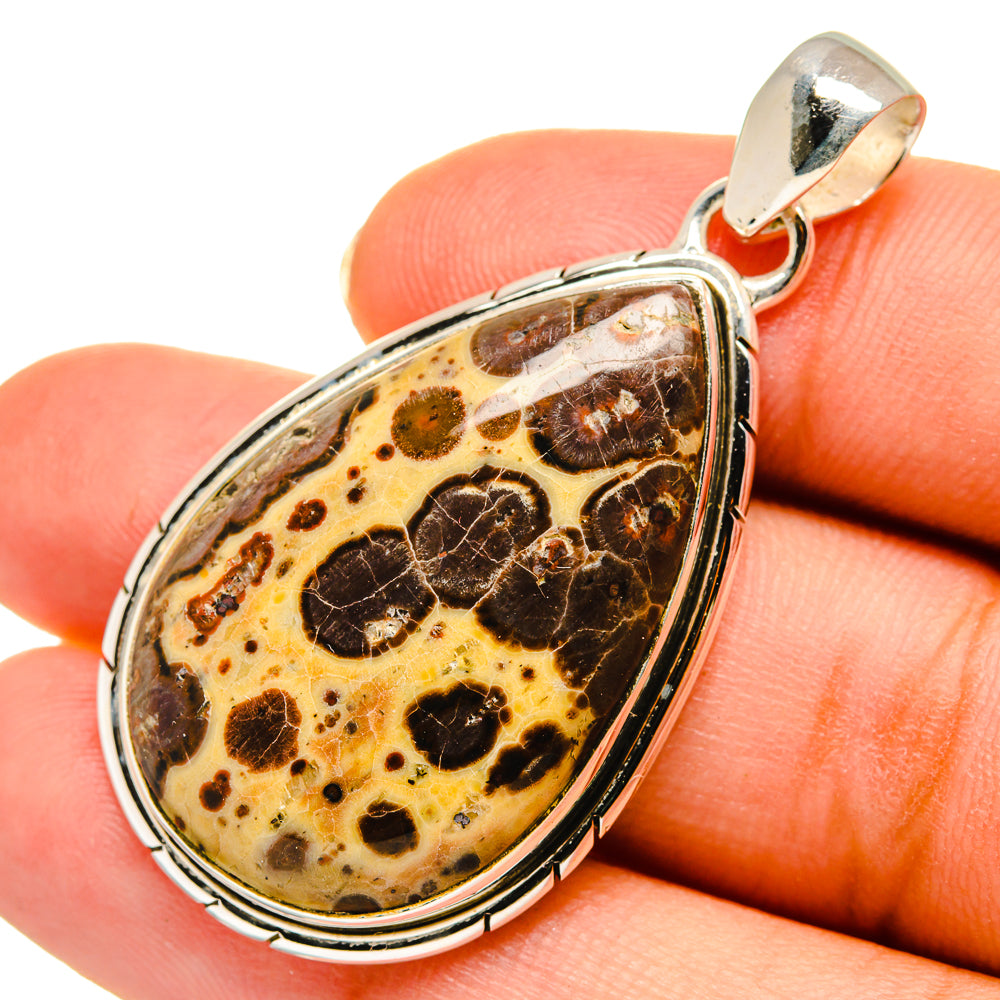 Poppy Jasper Pendants handcrafted by Ana Silver Co - PD9115