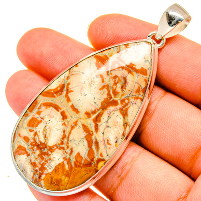 Poppy Jasper Pendants handcrafted by Ana Silver Co - PD9130