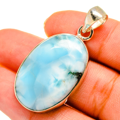 Larimar Pendants handcrafted by Ana Silver Co - PD9146