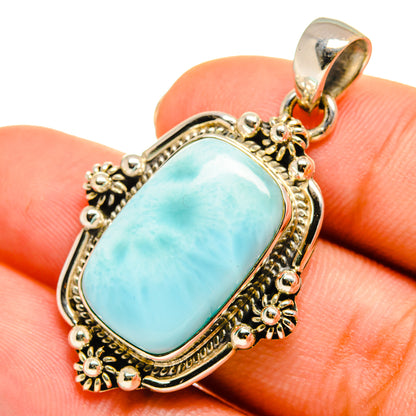Larimar Pendants handcrafted by Ana Silver Co - PD9148