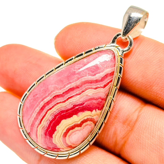 Rhodochrosite Pendants handcrafted by Ana Silver Co - PD9171