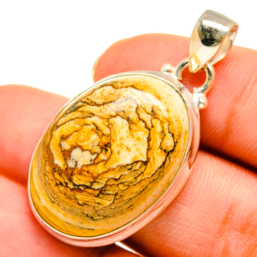 Picture Jasper Pendants handcrafted by Ana Silver Co - PD9200