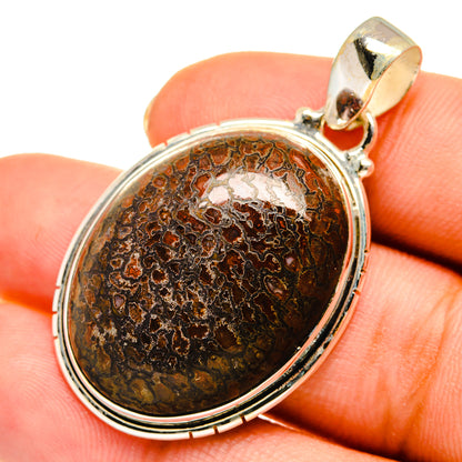 Dinosaur Bone Pendants handcrafted by Ana Silver Co - PD9205