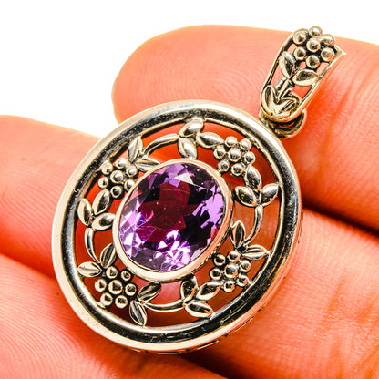 Amethyst Pendants handcrafted by Ana Silver Co - PD9222