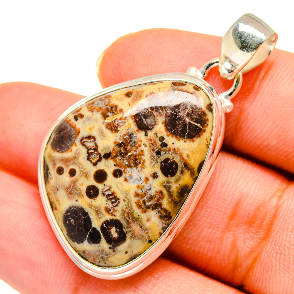 Poppy Jasper Pendants handcrafted by Ana Silver Co - PD9234