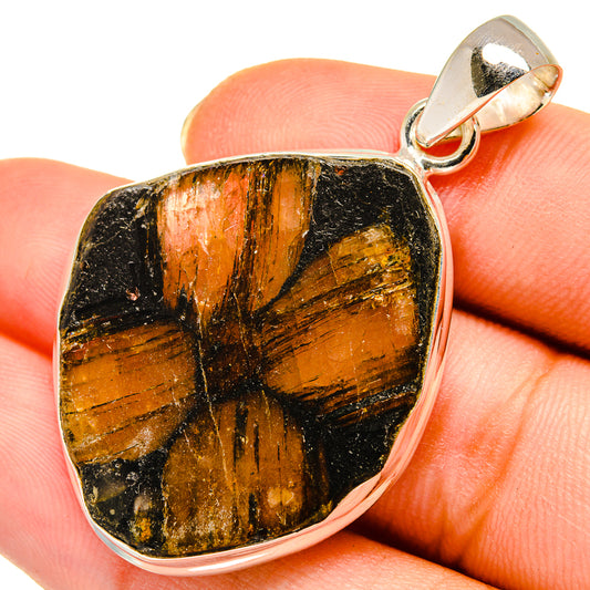 Chiastolite Pendants handcrafted by Ana Silver Co - PD9247