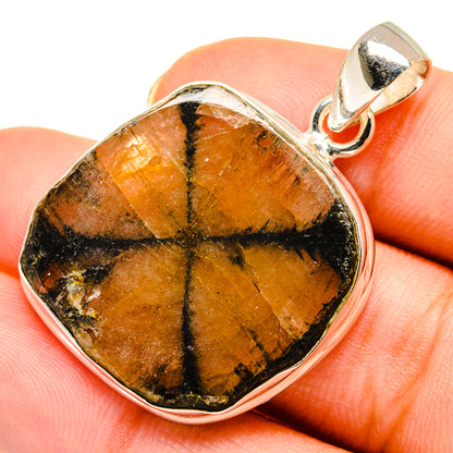 Chiastolite Pendants handcrafted by Ana Silver Co - PD9250