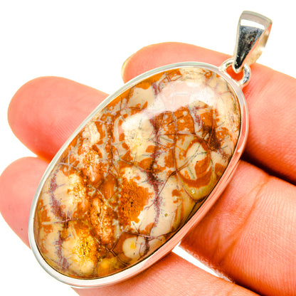 Poppy Jasper Pendants handcrafted by Ana Silver Co - PD9272