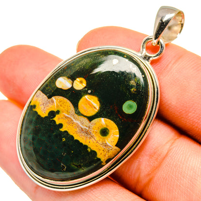 Ocean Jasper Pendants handcrafted by Ana Silver Co - PD9287