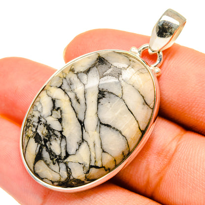 Chrysanthemum Stone Pendants handcrafted by Ana Silver Co - PD9293