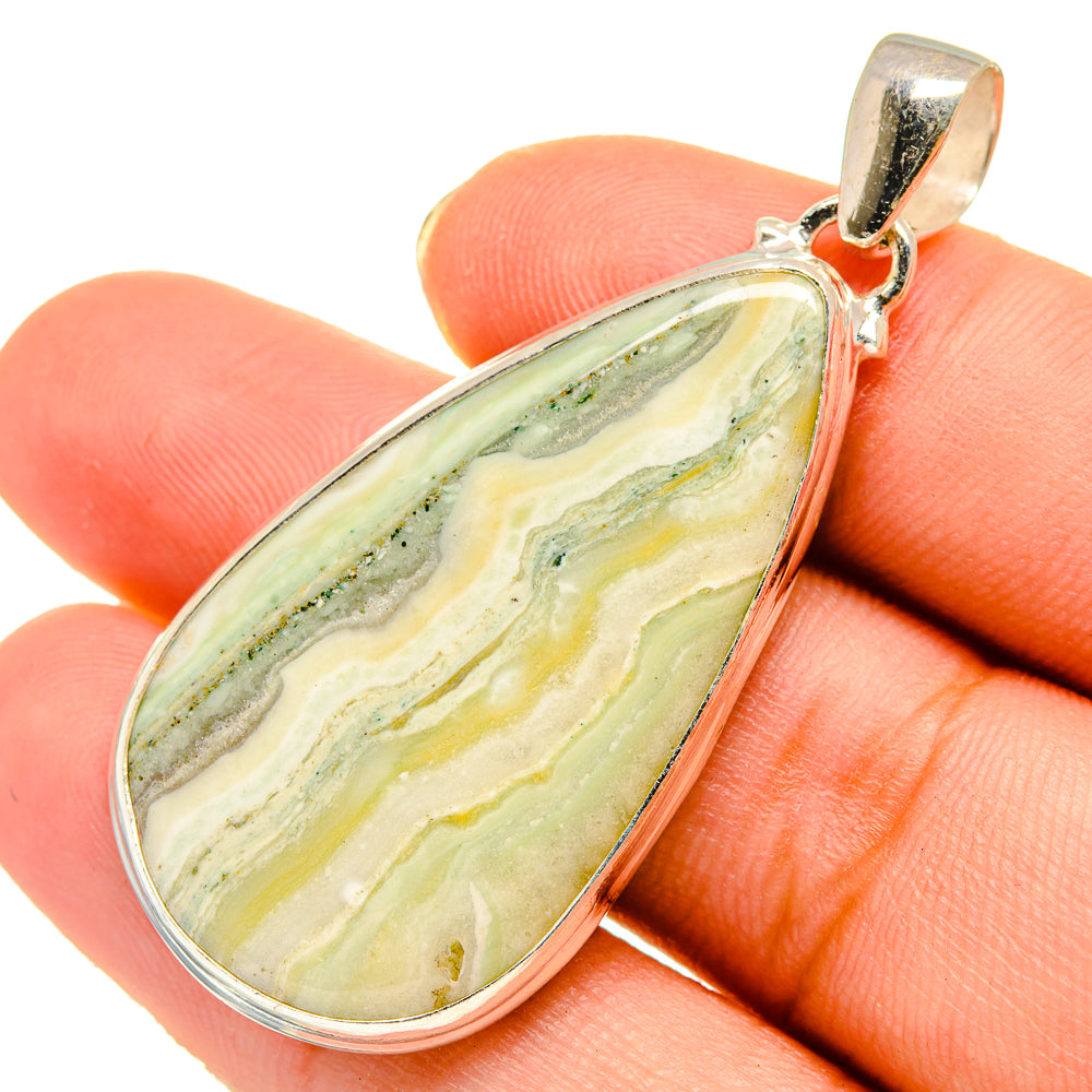 Ocean Jasper Pendants handcrafted by Ana Silver Co - PD9297