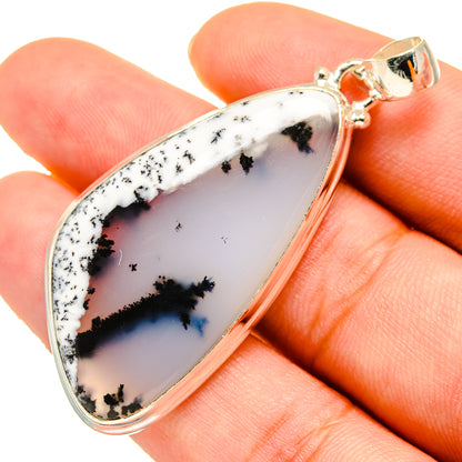 Dendritic Opal Pendants handcrafted by Ana Silver Co - PD9300