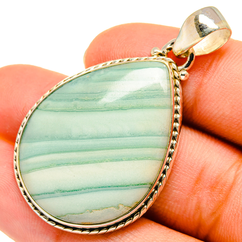 Green Jasper Pendants handcrafted by Ana Silver Co - PD9321