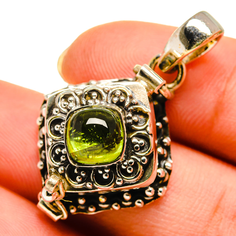 Peridot Pendants handcrafted by Ana Silver Co - PD9433