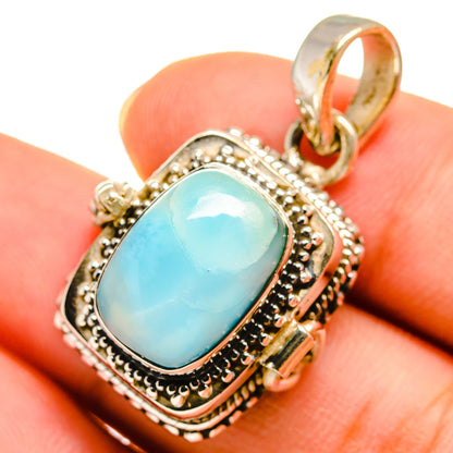 Larimar Pendants handcrafted by Ana Silver Co - PD9435