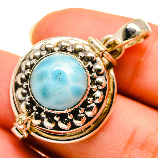 Larimar Pendants handcrafted by Ana Silver Co - PD9436