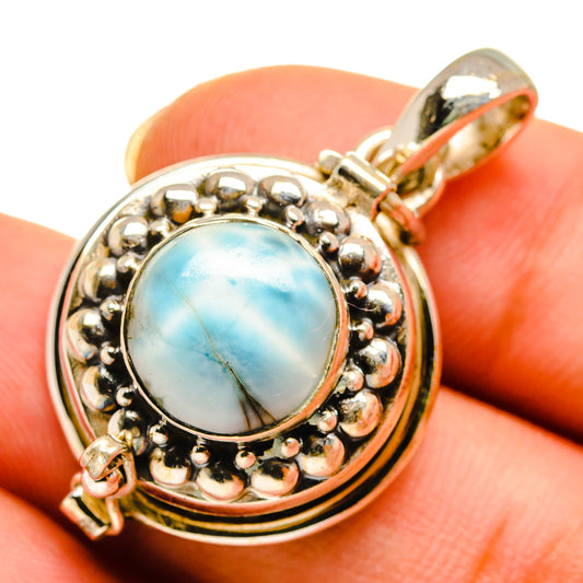 Larimar Pendants handcrafted by Ana Silver Co - PD9437