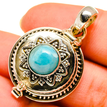 Larimar Pendants handcrafted by Ana Silver Co - PD9438