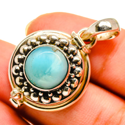 Larimar Pendants handcrafted by Ana Silver Co - PD9439