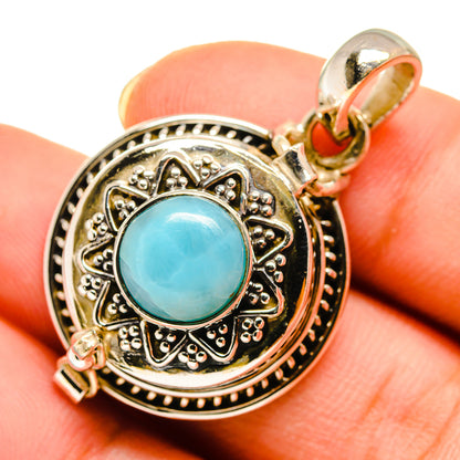 Larimar Pendants handcrafted by Ana Silver Co - PD9440