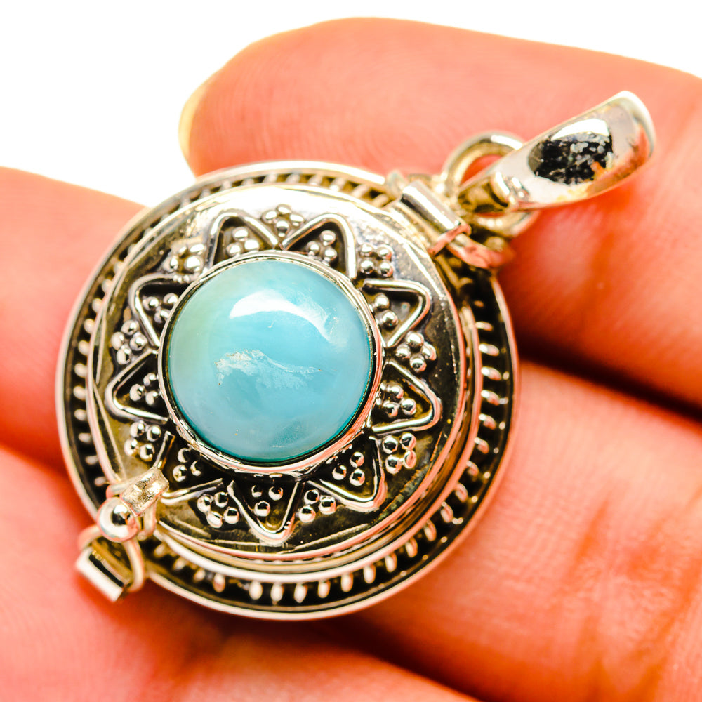 Larimar Pendants handcrafted by Ana Silver Co - PD9442