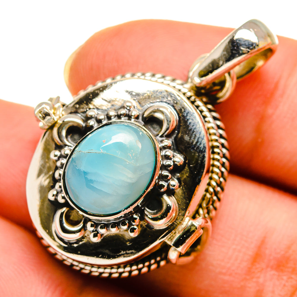 Larimar Pendants handcrafted by Ana Silver Co - PD9443