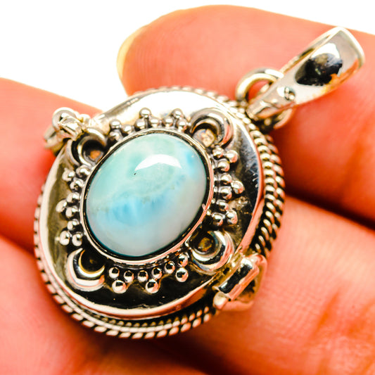 Larimar Pendants handcrafted by Ana Silver Co - PD9446