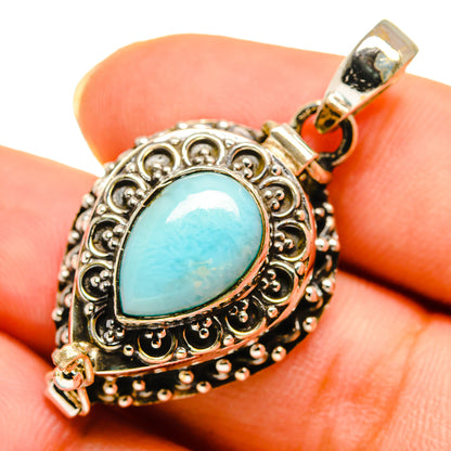 Larimar Pendants handcrafted by Ana Silver Co - PD9448