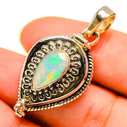 Ethiopian Opal Pendants handcrafted by Ana Silver Co - PD9449