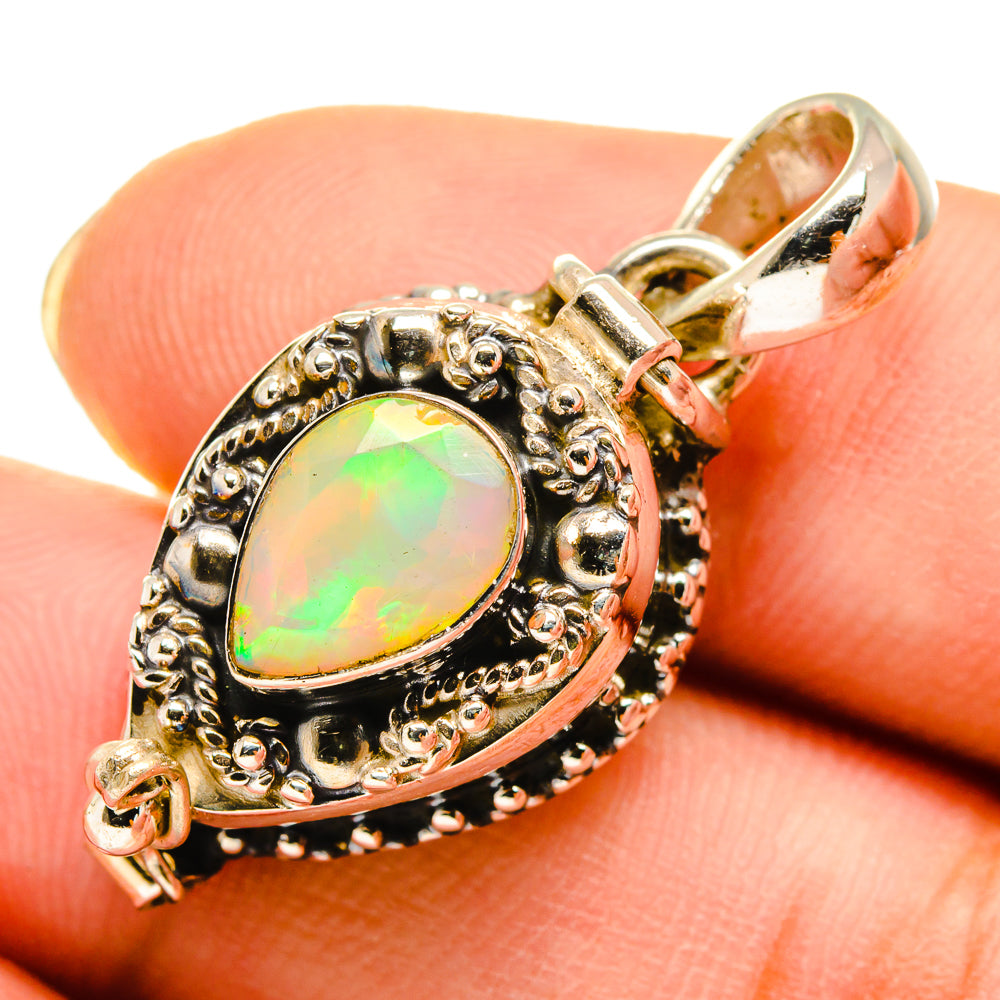 Ethiopian Opal Pendants handcrafted by Ana Silver Co - PD9450