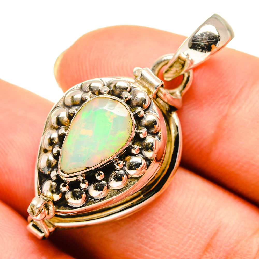 Ethiopian Opal Pendants handcrafted by Ana Silver Co - PD9452