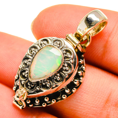 Ethiopian Opal Pendants handcrafted by Ana Silver Co - PD9453