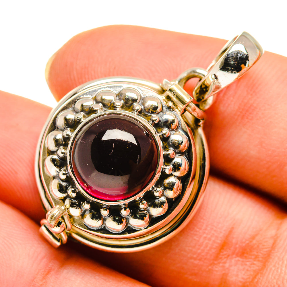 Garnet Pendants handcrafted by Ana Silver Co - PD9458