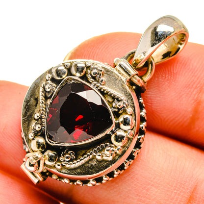 Garnet Pendants handcrafted by Ana Silver Co - PD9463