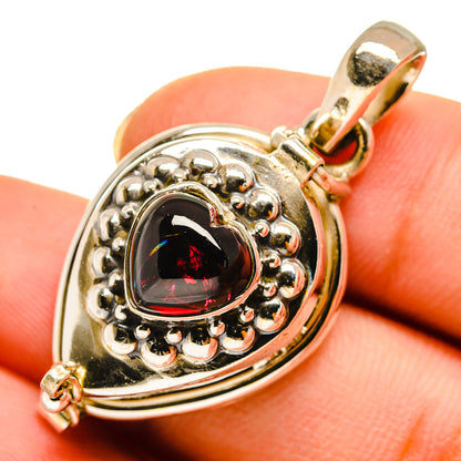 Garnet Pendants handcrafted by Ana Silver Co - PD9464