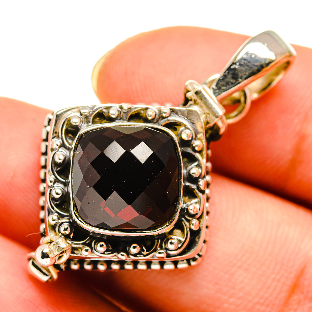 Garnet Pendants handcrafted by Ana Silver Co - PD9466