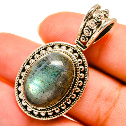 Labradorite Pendants handcrafted by Ana Silver Co - PD9482