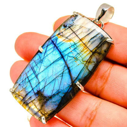 Labradorite Pendants handcrafted by Ana Silver Co - PD9493