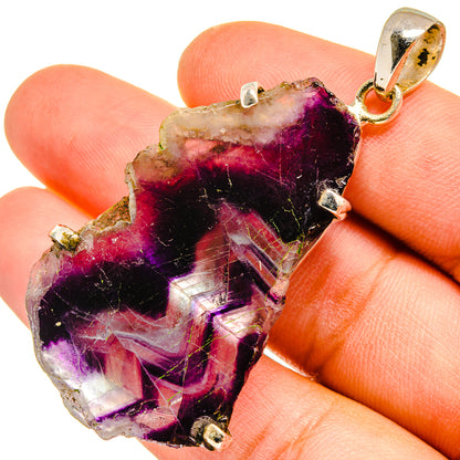 Fluorite Pendants handcrafted by Ana Silver Co - PD9495