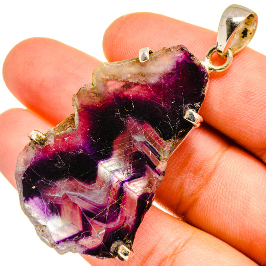 Fluorite Pendants handcrafted by Ana Silver Co - PD9495