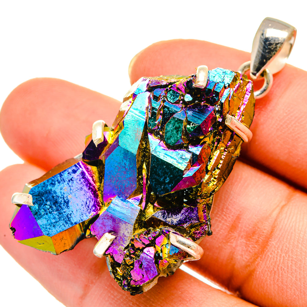 Amethyst Pendants handcrafted by Ana Silver Co - PD9500