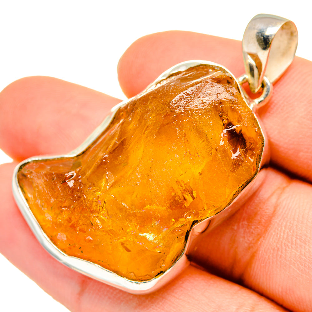 Citrine Pendants handcrafted by Ana Silver Co - PD9510