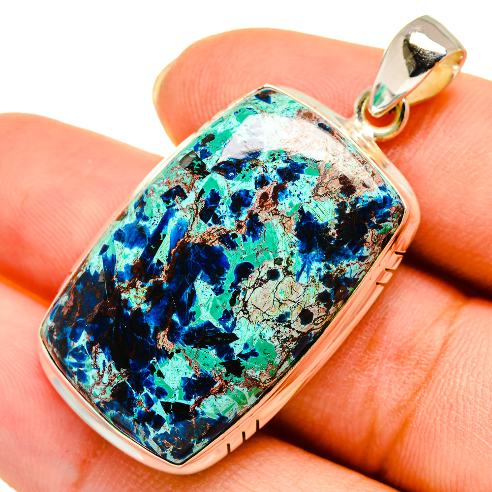 Shattuckite Pendants handcrafted by Ana Silver Co - PD9519