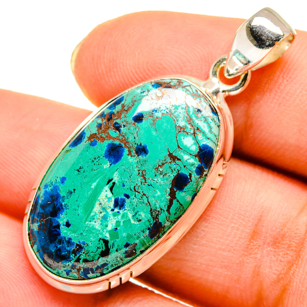 Shattuckite Pendants handcrafted by Ana Silver Co - PD9524