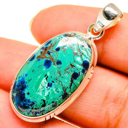 Shattuckite Pendants handcrafted by Ana Silver Co - PD9524