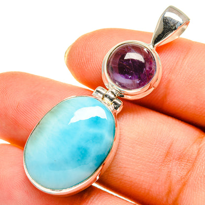 Larimar Pendants handcrafted by Ana Silver Co - PD9530